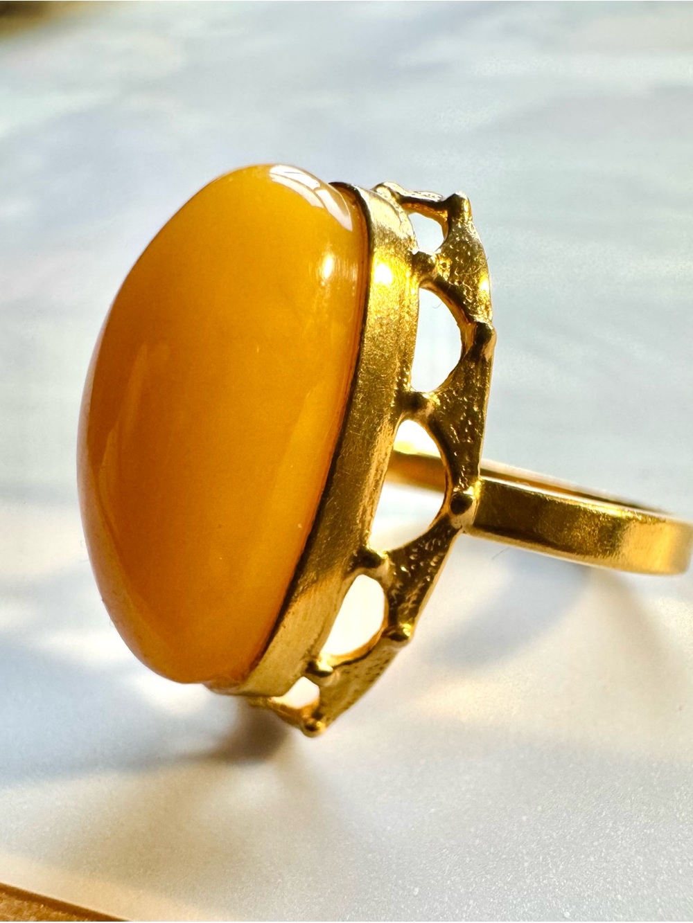 Quality Amber Ring - Picture 12 of 13